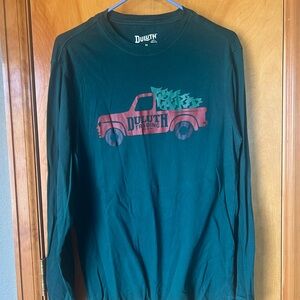 Duluth Trading Co Forest Green Tee